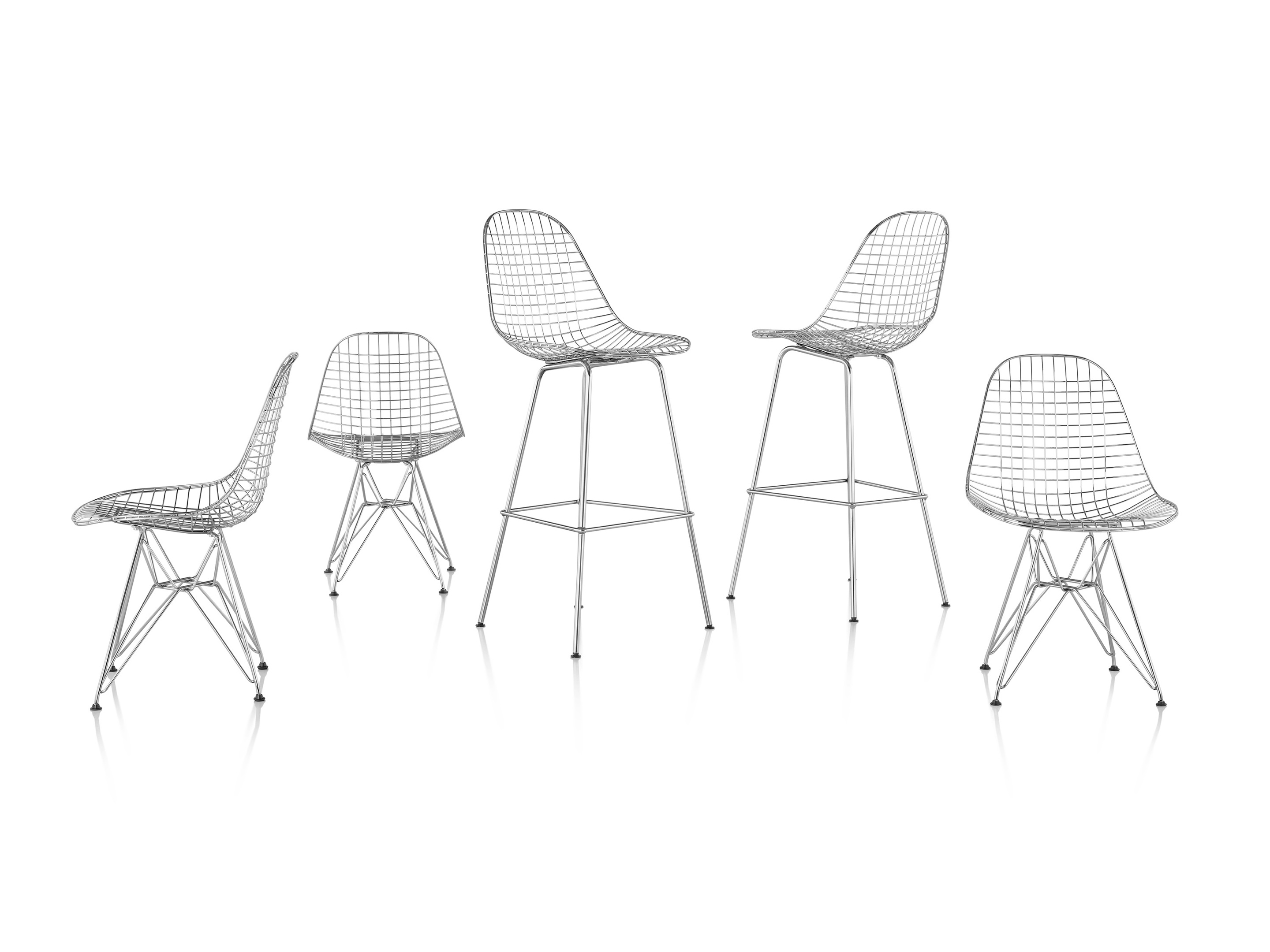 创意家具 - 坐具|餐椅|办公家具|设计师家具|伊姆斯金属线椅